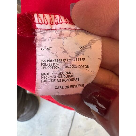 Dickies Short Sleeve Work Shirt-Red-Size 3XL - Picture 3 of 5